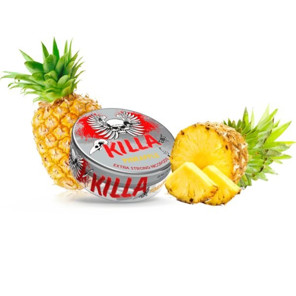 killa oral bag (pineapple 12.8mg)25 bottles