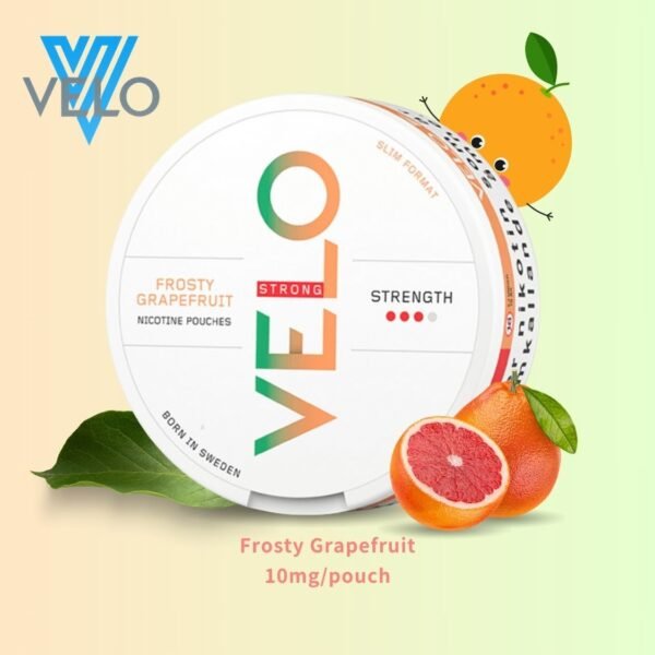 VELO Oral Sachets (Frosted Grapefruit 11mg)25 bottles