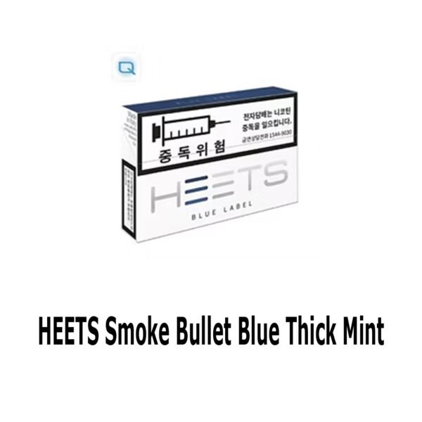 HEETS cigarette cartridge blue thick mint