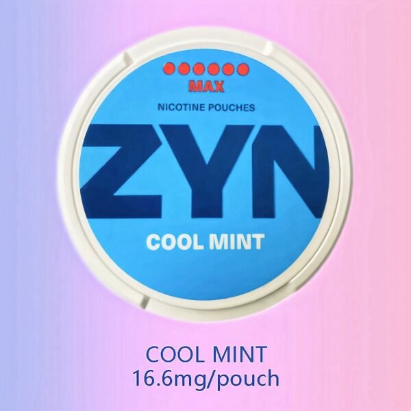 ZYN Smoking 25Cans(Cool Mint 16.6mg)25 bottles