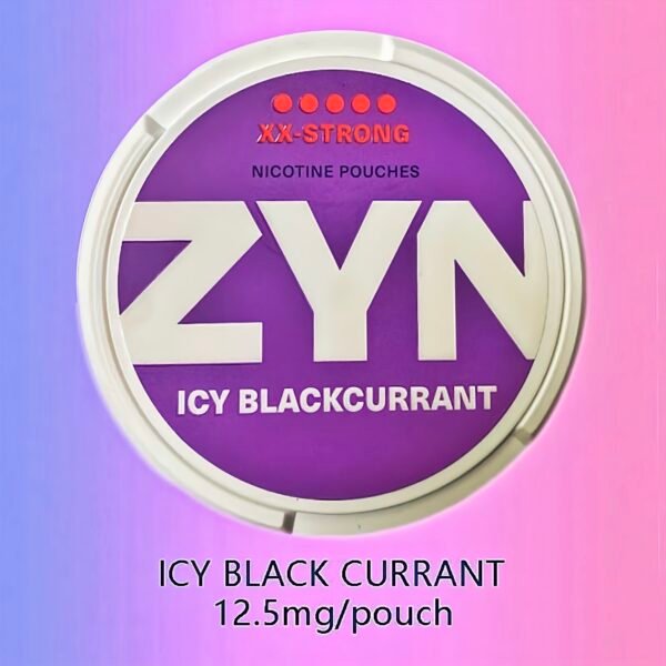 ZYN Mouth Smoke (Frozen Black Currant 12.5mg)25 bottles