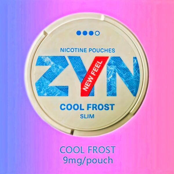 ZYN Smoking in the Mouth (Frost Mint 9mg)25 bottles