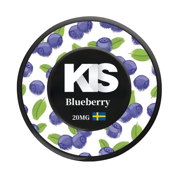 EGP Snus Blueberry 20 mg (25 bottles)